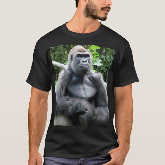 Mannen Gorilla T-shirt (Voorkant)