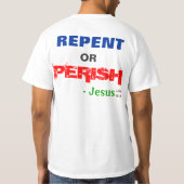 Mannen Gospel T-Shirt (Achterkant)