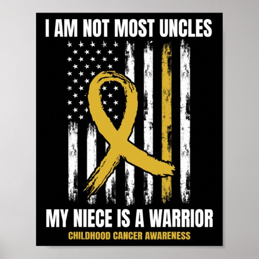 Mannen gouden jeugd kankerbewustzijn nicht oom a poster (Voorkant)