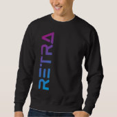 Mannen Gradient Retra Trui (Voorkant)