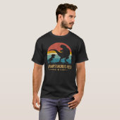 Mannen Grampssaurus Rex Dinosaurus Papa Gramps Sau T-shirt (Voorkant volledig)