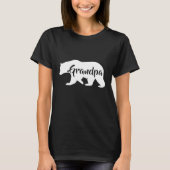 Mannen Grandpa Beer Geweldige Camping Gramps T-shi T-shirt (Voorkant)