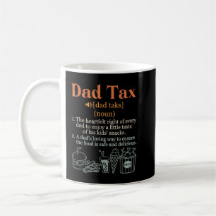 Mannen Grappig Best Dad Dad Tax Mannen  Koffiemok