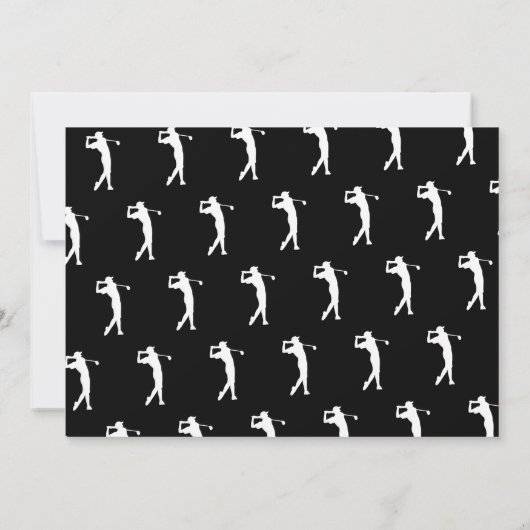 Mannen Grappig 🏌️‍♂Golfnieuws 40e 50e 60e Verjaar Kaart (Achterkant)