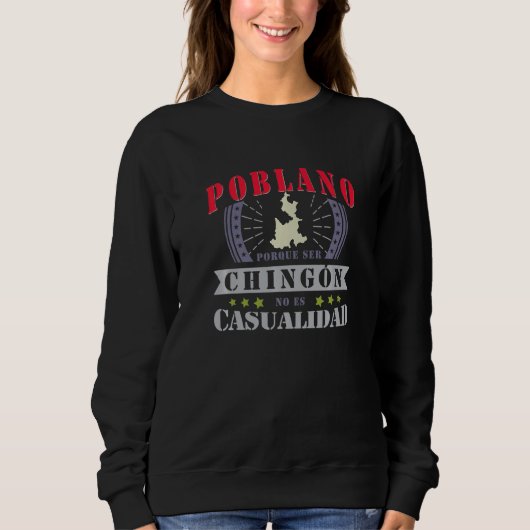 Mannen Grappig Shirt Van Man Puebla Mexico Voor (Voorkant)