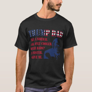 Mannen Grappig Trump Pap Fathers Day Pro Trump T-shirt