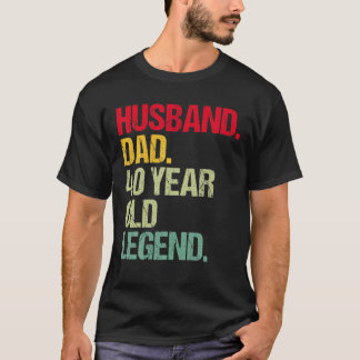 Mannen grappige 40e verjaardag van pap 40 jaar oud t-shirt
