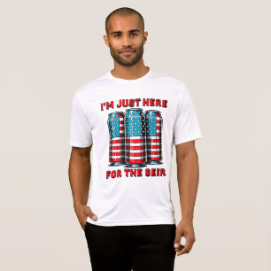 Mannen grappige 4th of July T-shirt