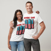 Mannen grappige 4th of July T-shirt (Unisex)