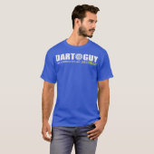 Mannen Grappige Dart Guy Shirt Cool Team Gift (Voorkant volledig)