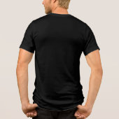Mannen Grappige Halloween Skeleton Tshirt (Achterkant)