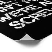 Mannen Grappige Handyman Quote Gepersonaliseerde D Poster (Hoek)