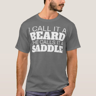 Mannen grappige Humor die ik noem een baard die ze T-shirt