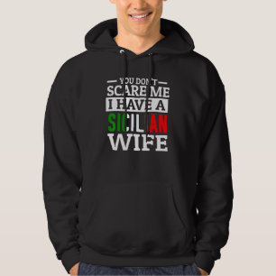 Mannen Grappige Italiaan Je maakt me niet bang Sic Hoodie