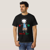 Mannen Grappige Meme Bocce Ball Design Boys Bocci T-shirt (Voorkant volledig)