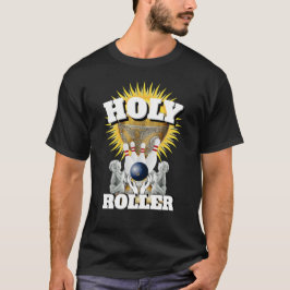 Mannen Grappige Nieuwigheid Sport Bowling HEILIGE  T-shirt