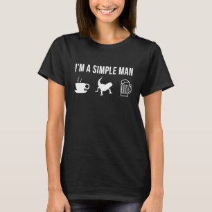Mannen Grappige Pet Leopard Gecko Lizard Reptiel Z T-shirt