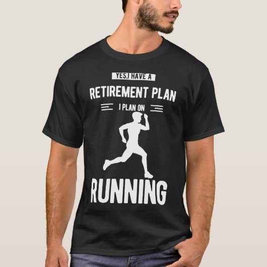 Mannen Grappige Running Shirt Voor Mannen Met Geze (Voorkant)