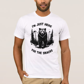 Mannen grappige snack Shirt