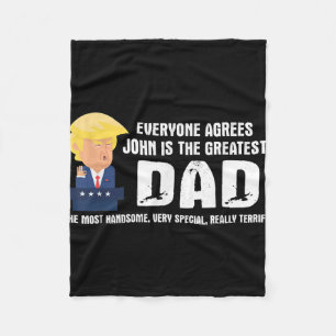 Mannen Grappige Trump Gezegde Grootste Pap Quote - Fleece Deken