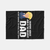 Mannen Grappige Trump Gezegde Grootste Pap Quote - Fleece Deken (Voorkant (Horizontaal))