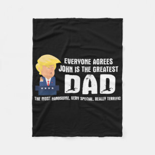Mannen Grappige Trump Gezegde Grootste Pap Quote - Fleece Deken