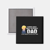 Mannen Grappige Trump Gezegde Grootste Pap Quote - Magneet (Voorkant / Achterkant)