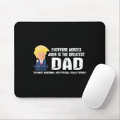 Mannen Grappige Trump Gezegde Grootste Pap Quote - Muismat (Met muis)