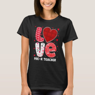 Mannen grappigheid Ik hou van mijn prek leraar har T-shirt