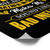 Mannen grappigheid noemen ze me Papa omdat ze meed Poster (Hoek)