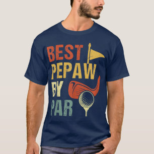 Mannen grappigste foto's van Par Vaderdag Golf Lo T-shirt