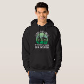 Mannen grasmaaier papa landschapsarchitectuur werf hoodie (Voorkant volledig)