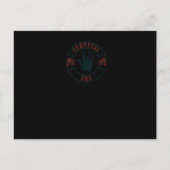 Mannen Grateful Dad  T-Shirt Aankondigingskaart (Voorkant)