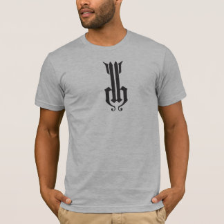 Mannen Gray 1 T-shirt