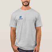 Mannen Gray Logo T-Shirt (Voorkant)