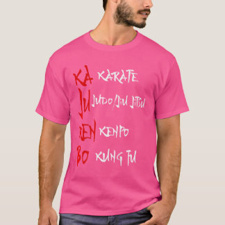 Mannen Great Kajukenbo Fighting Karate Judo Kenpo T-shirt