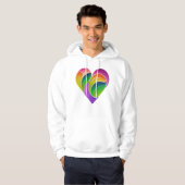 Mannen, Green Love Hoodie (Voorkant volledig)