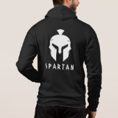 Mannen Griekenland Spartan Hoodie (Achterkant)