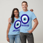Mannen Grieks boze oog T-shirt (Unisex)