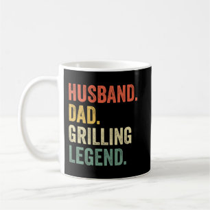Mannen Grilling BBQ Vader Funny Husband Grill Dad Koffiemok