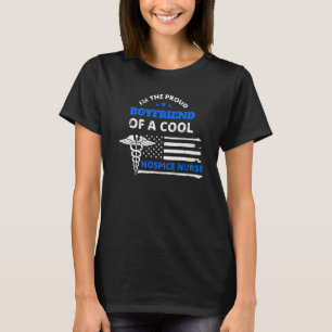 Mannen groepsvriend van Cool Hospice Nurse Vinta T-shirt
