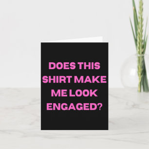 Mannen Groom Bachelor Party Wedding maakt Shirt Kaart