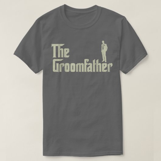 Mannen Groom Father Funny Wedding Party Rehearsal  T-shirt (Design voorkant)