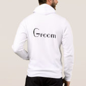 Mannen Groom Hoodie (Achterkant)