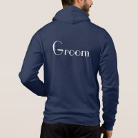Mannen Groom Hoodie
