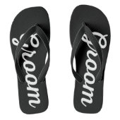 Mannen Groom Thed Wedp Black Teenslippers (Voetbed)