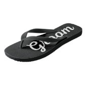 Mannen Groom Thed Wedp Black Teenslippers (Schuin)