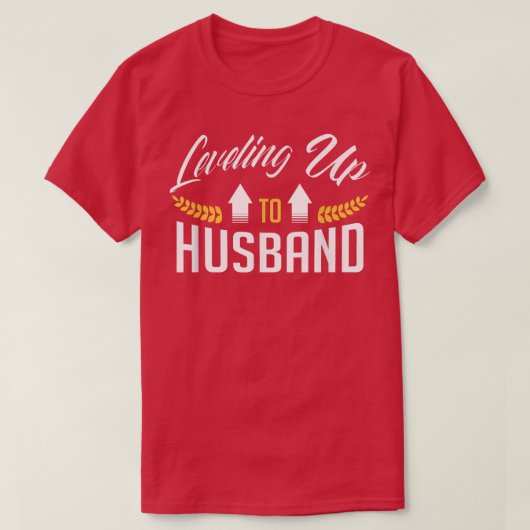 Mannen Groom Video Game Lovers T-shirt (Design voorkant)