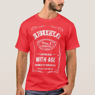 Mannen  grootvader Abuelo Hispanic T-shirt