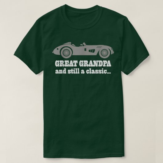 Mannen grootvader Funny Fathers Dag Opa T-shirt (Design voorkant)